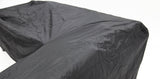 Odie Home Premium Medium L-Shape Long Right Side Cover - Black