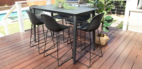 Palma 7pc Bar Setting - Black