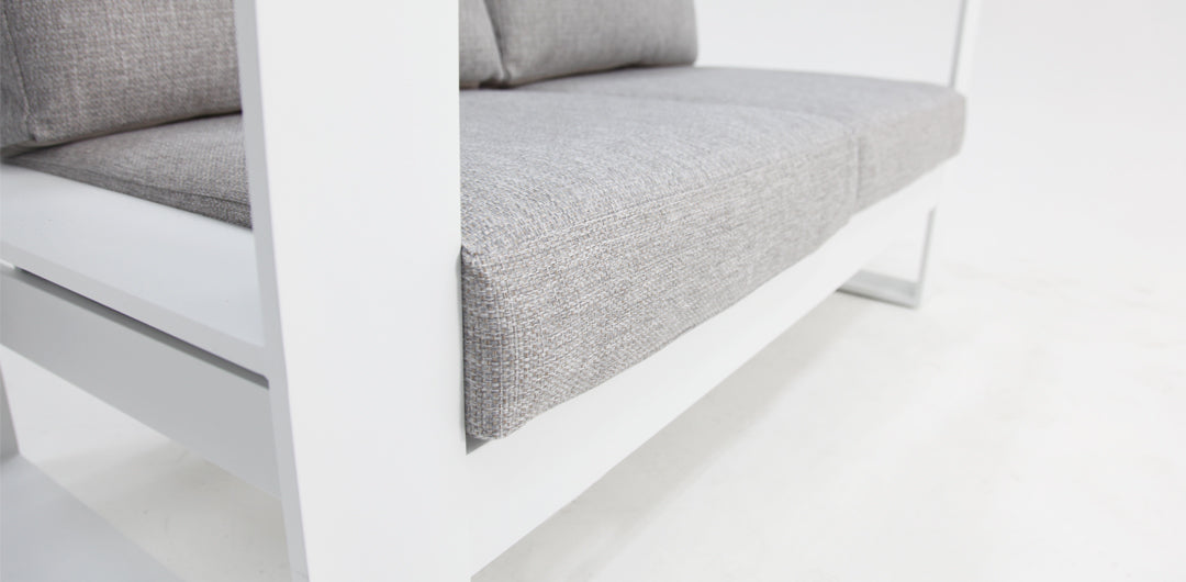 Hayman 2 Seater Lounge - White