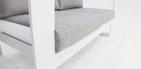 Hayman 2 Seater Lounge - White