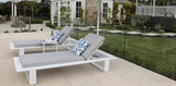 Hayman 3pc Sunlounge Setting - White