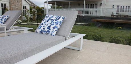 Hayman 3pc Sunlounge Setting - White