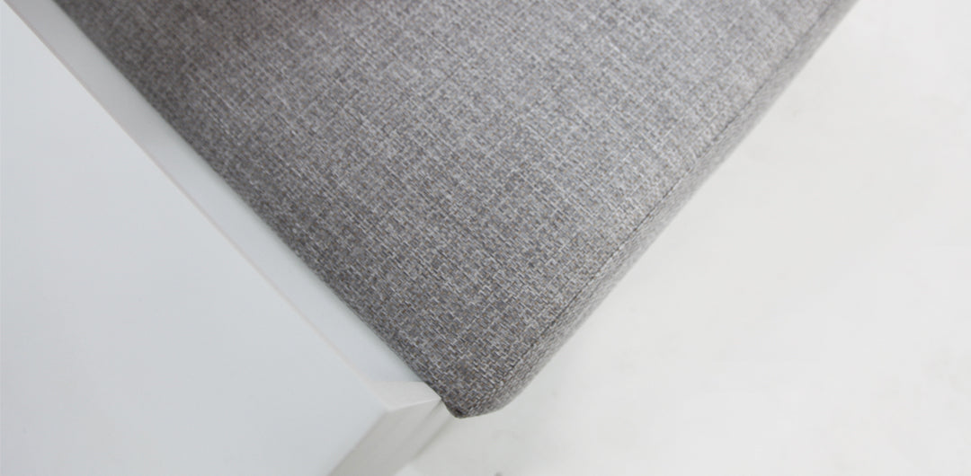 Hayman 3 Seater Lounge - White