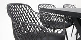 Ravenne Java 9pc Dining Setting - Black