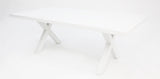 Ravenne Fantail 9pc Dining Setting - White
