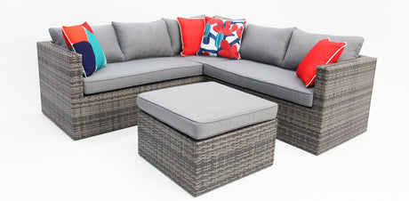 Remi Corner Sofa Set - Grey