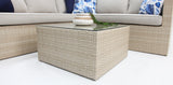 Remi Corner Sofa Set - White