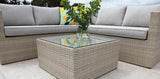 Remi Corner Sofa Set - White