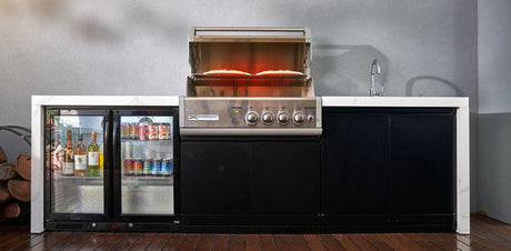 Crossray 4-Burner BBQ Outdoor Kitchen TC4KP-16