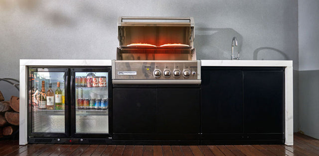 Crossray 4-Burner BBQ Outdoor Kitchen TC4KP-16