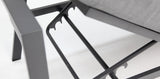 San Antonio Corner Lounge Setting - Gunmetal