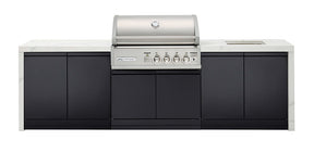 Crossray 4-Burner BBQ Outdoor Kitchen TC4KP-12