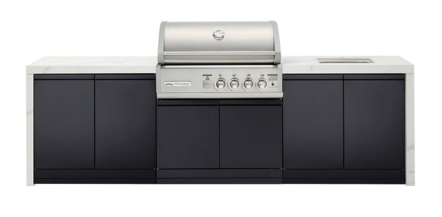 Crossray 4-Burner BBQ Outdoor Kitchen TC4KP-12