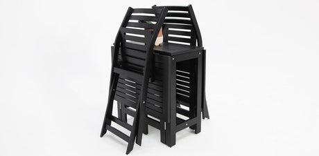 Tea 3pc Balcony Setting - Black
