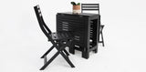 Tea 3pc Balcony Setting - Black