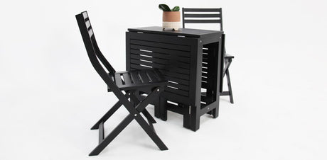 Tea 3pc Balcony Setting - Black
