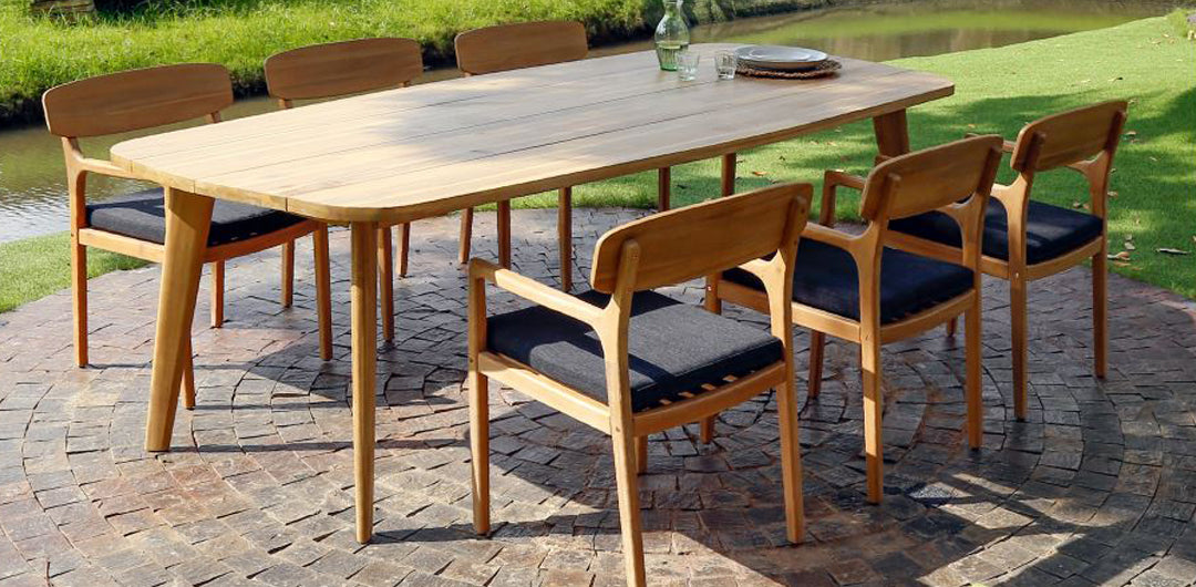 Weston 7pc Teak Dining Setting