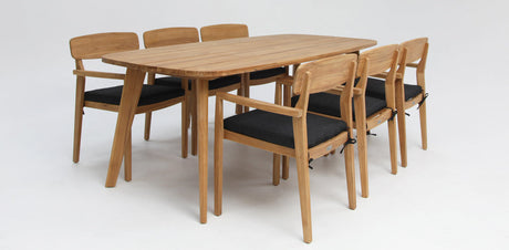 Weston 7pc Teak Dining Setting