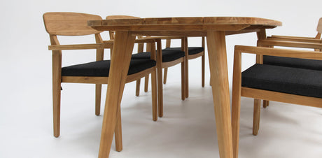Weston 7pc Teak Dining Setting
