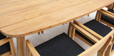 Weston 9pc Teak Dining Setting