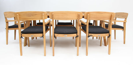 Weston 9pc Teak Dining Setting