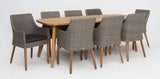 Weston Faro 9pc Dining Setting