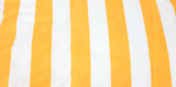 Lazy Days Yellow + White Stripe Floating Beanbag