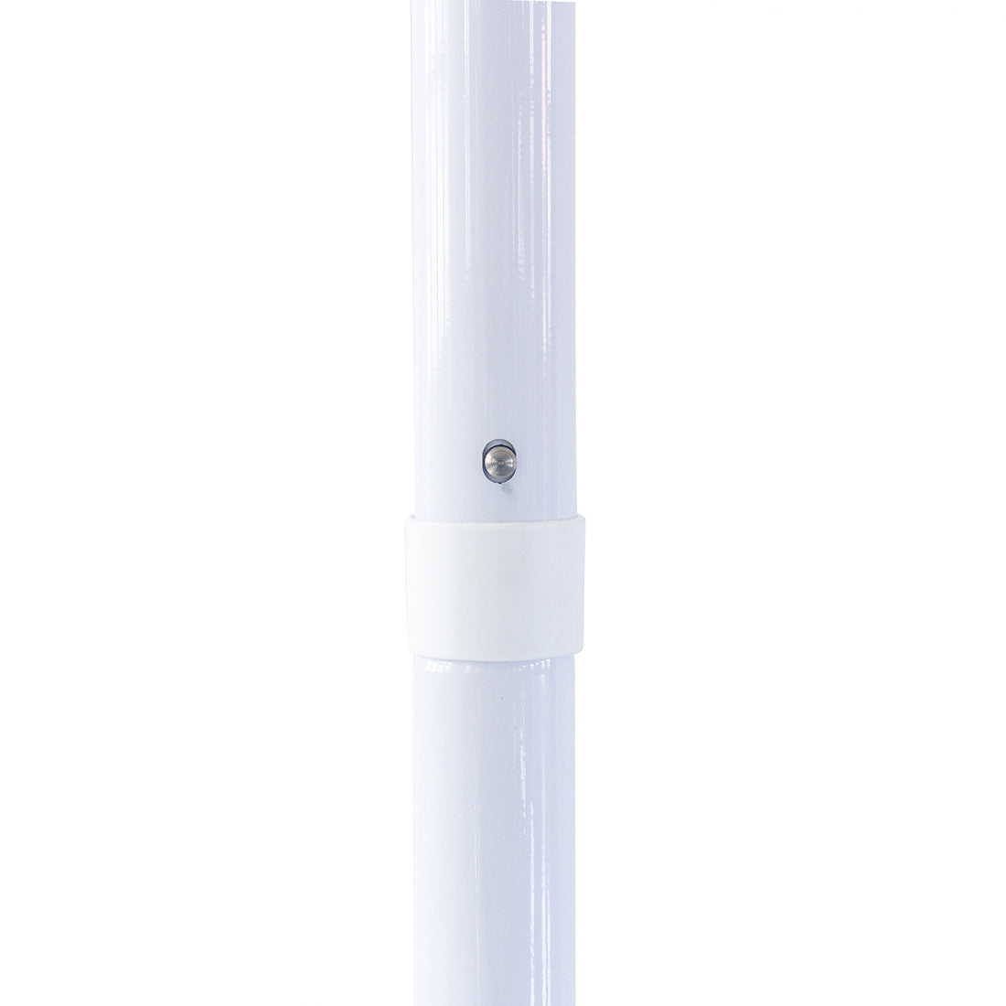 Billy Fresh 3m Palermo Aluminium Umbrella - White with Black Trim