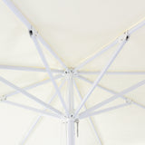 Billy Fresh 3m Whitehaven Aluminium Umbrella - Cream with White Trim