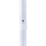 Billy Fresh 3m Nautical Aluminium Umbrella - Blue with White Trim
