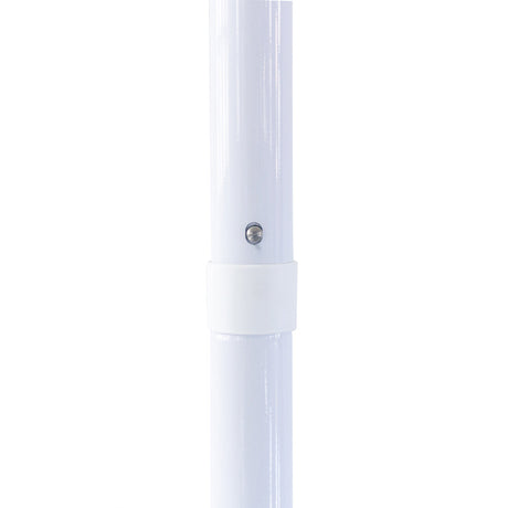 Billy Fresh 3m Nautical Aluminium Umbrella - Blue with White Trim