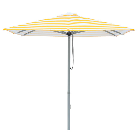 Billy Fresh 2m Aluminium Capri Umbrella - Yellow