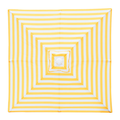 Billy Fresh 2m Aluminium Capri Umbrella - Yellow