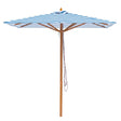 Billy Fresh 2m Bamboo Daydream Umbrella - Blue