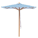 Billy Fresh 2m Bamboo Daydream Umbrella - Blue