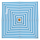 Billy Fresh 2m Bamboo Daydream Umbrella - Blue
