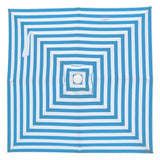 Billy Fresh 2m Aluminium Horizon Umbrella - Blue