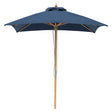 Billy Fresh 2m Bamboo Umbrella - Solid Navy