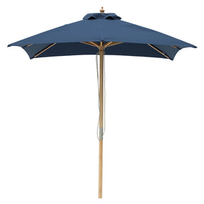 Billy Fresh 2m Bamboo Umbrella - Solid Navy