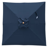 Billy Fresh 2m Bamboo Umbrella - Solid Navy