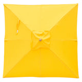 Billy Fresh 2m Bamboo Umbrella - Solid Yellow