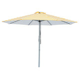 Billy Fresh 3m Aluminium Capri Umbrella - Yellow