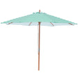 Billy Fresh 3m Daintree White Umbrella - Green