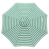 Billy Fresh 3m Daintree White Umbrella - Green