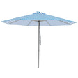 Billy Fresh 3m Aluminium Horizon Umbrella - Blue