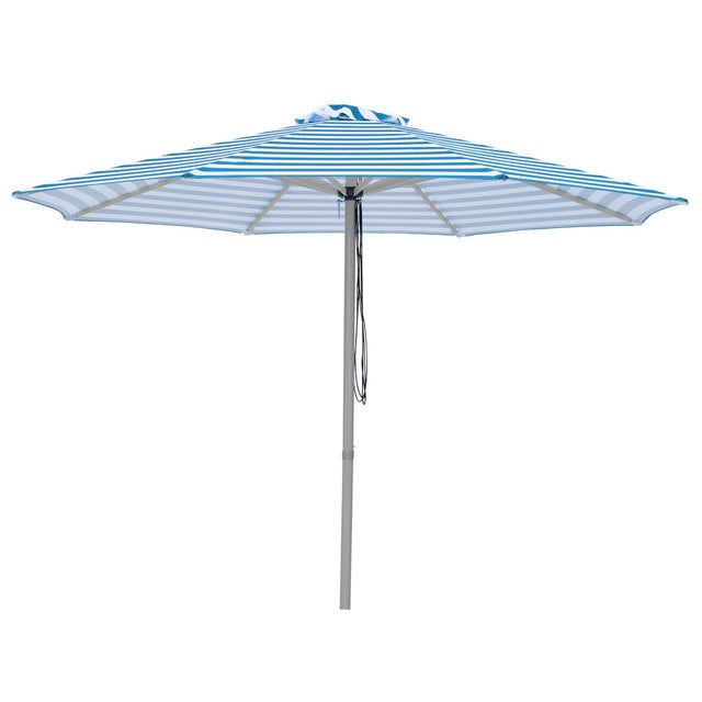 Billy Fresh 3m Aluminium Horizon Umbrella - Blue