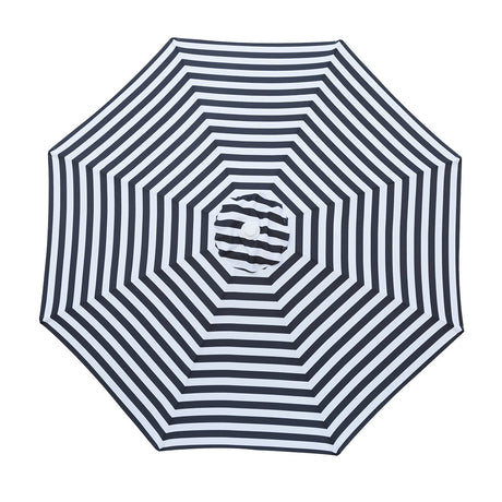 Billy Fresh 3m Aluminium Montblanc Umbrella - Black