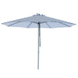 Billy Fresh 3m Aluminium Santorini Umbrella - Navy