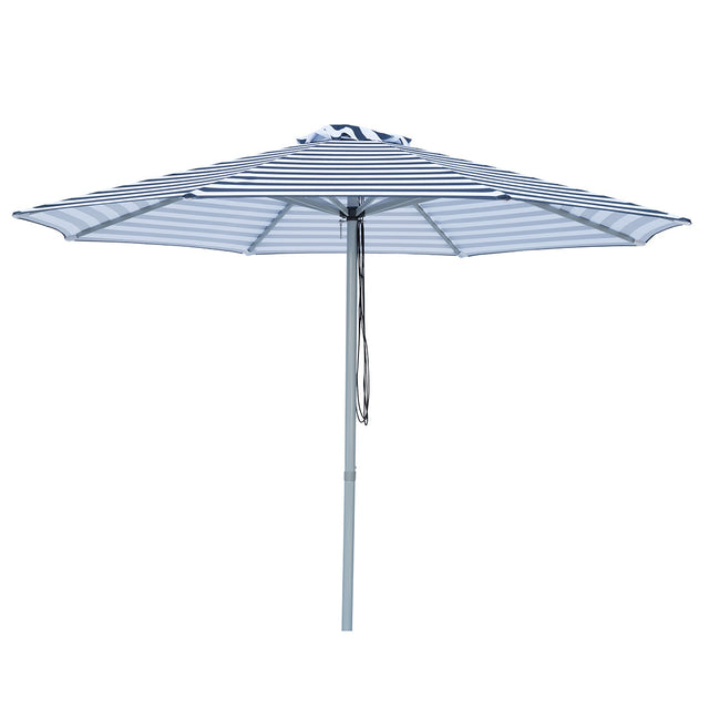 Billy Fresh 3m Aluminium Santorini Umbrella - Navy