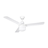 Aeroflow Skyster 122cm 48inch AC Ceiling Fan with Light - White